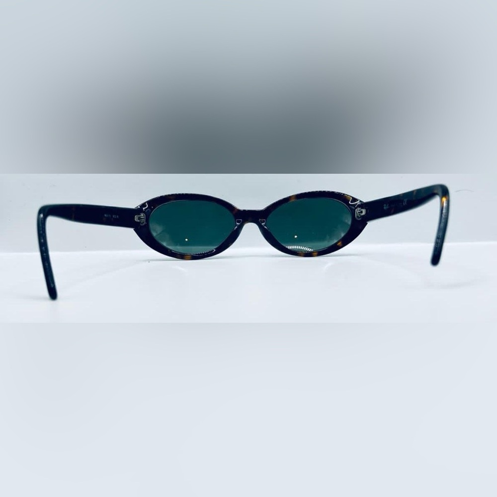 Vintage Ray Ban RB2110 Tortoise Oval Sunglasses Frames Only - Picture 5 of 7